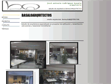 Tablet Screenshot of basaloarquitectos.com